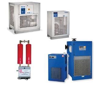 Desiccant Dryers / Refrigerated Dryers
